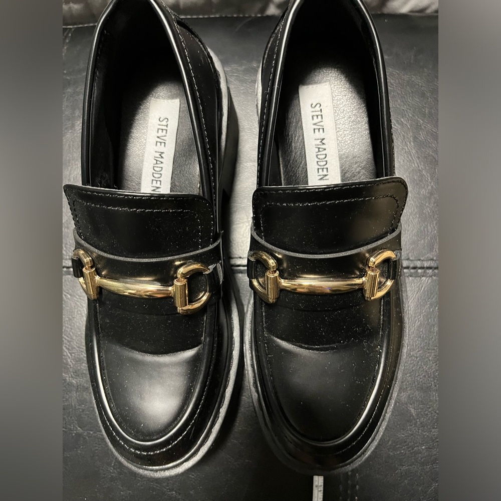 Steve Madden black shoes size 36
